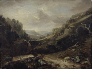 West Country táj (olaj, vászon)