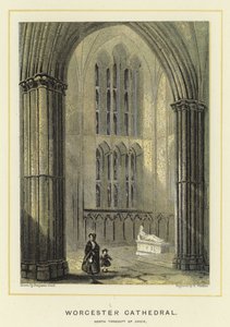 Worcesteri katedrális, a kórus északi kereszthajója alkotó: Benjamin Baud