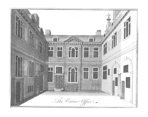 Jövedéki Hivatal., c1756