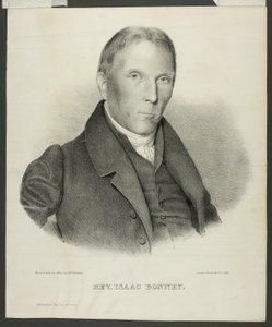 Isaac Bonney tiszteletes alkotó: Benjamin F. Nutting