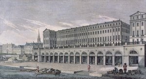 Az Adelphi nevű épületek, London, 1771