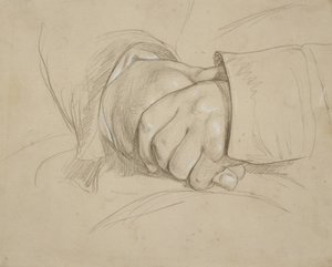 Összekulcsolt kezek, állítólag William Wordsworth költőéi