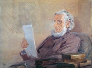 William Wordsworth portréja, 1857 (kréta papíron)
