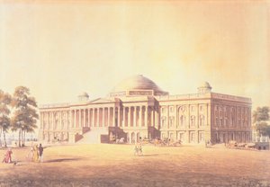 Az Egyesült Államok Capitoliuma, Thomas Sutherland metszete, 1825 (akvatinta)