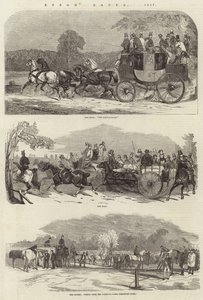 Epsom Races, 1857