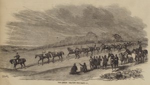 A Derby, elhagyva a Paddockot alkotó: Benjamin Herring