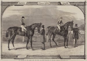 A Derby és a Tölgyfutam győztesei, 1860