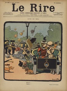 Illusztráció Le Rire alkotó: Benjamin Rabier