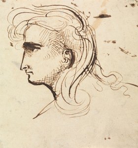 Head Study alkotó: Benjamin Robert Haydon