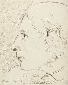 John Keats alkotó: Benjamin Robert Haydon