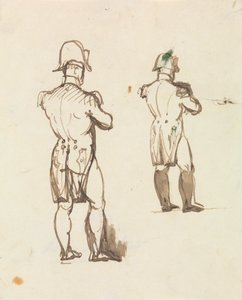 Tanulmány Napóleon Bonaparte számára alkotó: Benjamin Robert Haydon