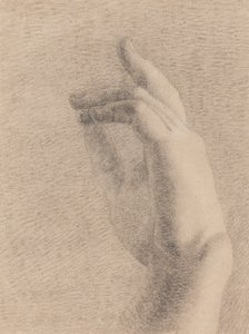 Egy kéz tanulmányozása [recto] alkotó: Benjamin Robert Haydon