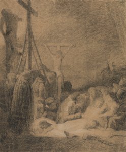 A keresztrefeszítés tanulmányozása alkotó: Benjamin Robert Haydon