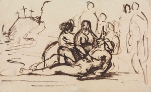 A Pieta tanulmányozása alkotó: Benjamin Robert Haydon