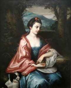 Ann Allen, később Mrs John Penn alkotó: Benjamin West