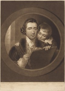 Benjamin West és fia, Raphael Lamar West alkotó: Benjamin West