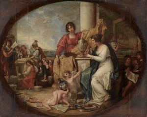 Brit manufaktúra – Vázlat alkotó: Benjamin West