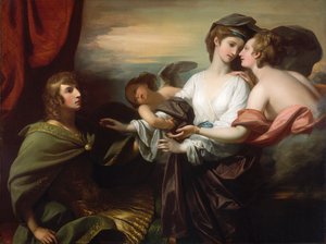 Helént Párizsba hozták 1776-ban. alkotó: Benjamin West