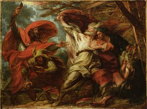 Lear király, 1788 körül alkotó: Benjamin West