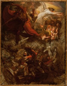 A fáraó és serege elveszett a Vörös-tengerben, 1792 és 1800 után alkotó: Benjamin West