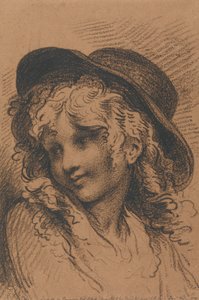 A művész fiának, Raphaelnek portréja alkotó: Benjamin West