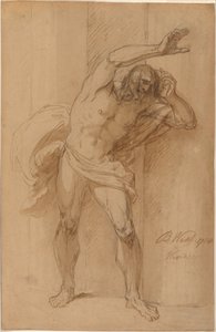 Tanulmány a keresztre feszítéshez alkotó: Benjamin West