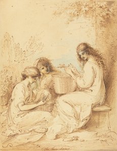 A három nővér alkotó: Benjamin West