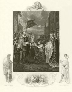 I. Vilmos megkapta Anglia koronáját alkotó: Benjamin West