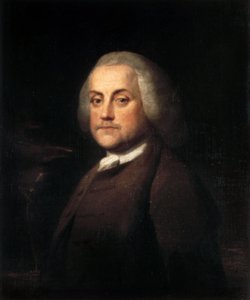 Benjamin Franklin alkotó: Benjamin Wilson