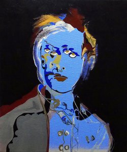 50 jelentős író a történelemben : Arthur Rimbaud, 2015 (olaj és akril, vászon)