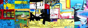 Bali már nem az istenek szigete, 2004 (olaj, vászon) alkotó: Benoit Erwann Boucherot