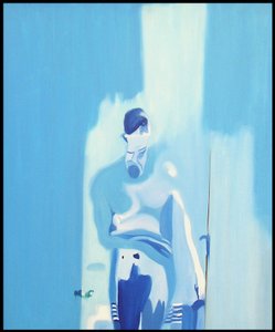 Homme idéal en contrejour surxposé, 2000 (olaj, vászon) alkotó: Benoit Erwann Boucherot