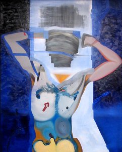 Homme libre, 2006 (olaj és akril, vászon) alkotó: Benoit Erwann Boucherot