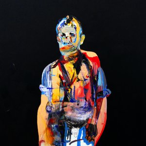 Surportrait : Jean Genet, 2017 (olaj, vászon)