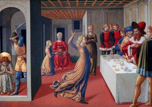 Heródes ünnepe és Keresztelő Szent János lefejezése, 1461-1462