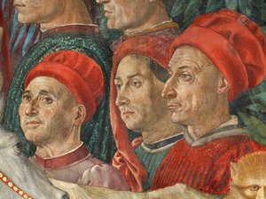 A bölcsek imádása (freskó) alkotó: Benozzo di Lese di Sandro Gozzoli