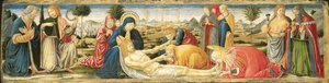Siralom a halott Krisztus felett alkotó: Benozzo di Lese di Sandro Gozzoli