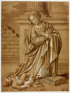 Madonna és gyermeke alkotó: Benvenuto Tisi da Garofalo