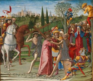 A keresztet hordozó Krisztus, valószínűleg 1491.