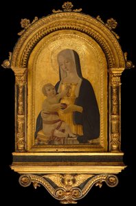 Madonna és gyermeke, kb. 1470. alkotó: Benvenuto di Giovanni
