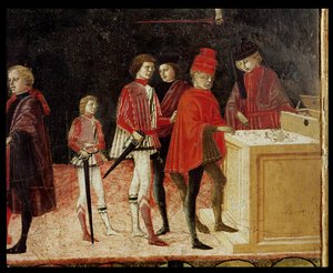 A Tanács pénzügyei háború és béke idején, részlet a zsoldos katonákról, akik megkapták a fizetésüket 109 447