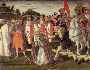 Szent Fábián vértanúsága (panel)