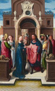 A Szűzanya házassága c. 1513. alkotó: Bernaert van Orley