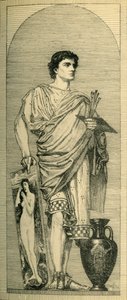 Apelles: mozaik terv, c1864, 1881. alkotó: Bernard Collier