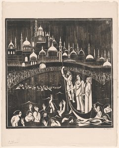 De Hel (eredeti cím a tárgyon) alkotó: Bernard Essers (signed by artist)