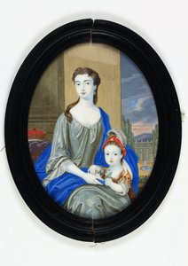 Lady Catherine Darnley, Buckingham hercegnője (zománc)