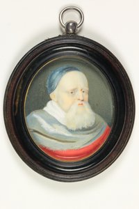 Sir Theodore Turquet De Mayerne (akvarell pergamen)