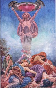 Ne lefelé nézz, hanem felfelé, Illusztráció: "Rabbi Ben Ezra", Robert Browning (színes litó)