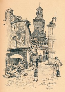 Óratorony, Vire, 1893 alkotó: Bernard Partridge