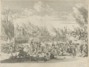 Francia atrocitások Bodegravenben és Zwammerdamban, 1672 alkotó: Bernard Picart (workshop of)